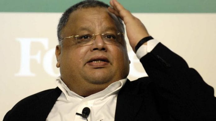 Market guru Rakesh Jhunjhunwala. | Photo: Munshi Ahmed | Bloomberg