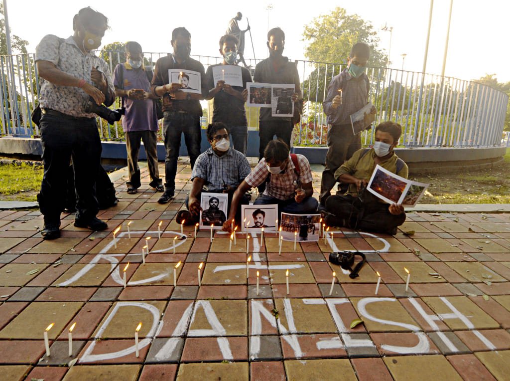 Photojournalists pay tribute in Kolkata | Photo: Special arrangement 
