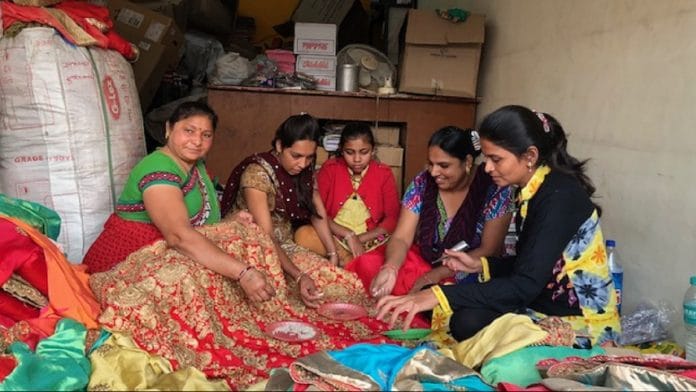 (Representational image) Members of the Bhagyalakshmi Mahila Credit Society in Amreli district, Gujarat | Photo: Ruhi Tewari/ThePrint