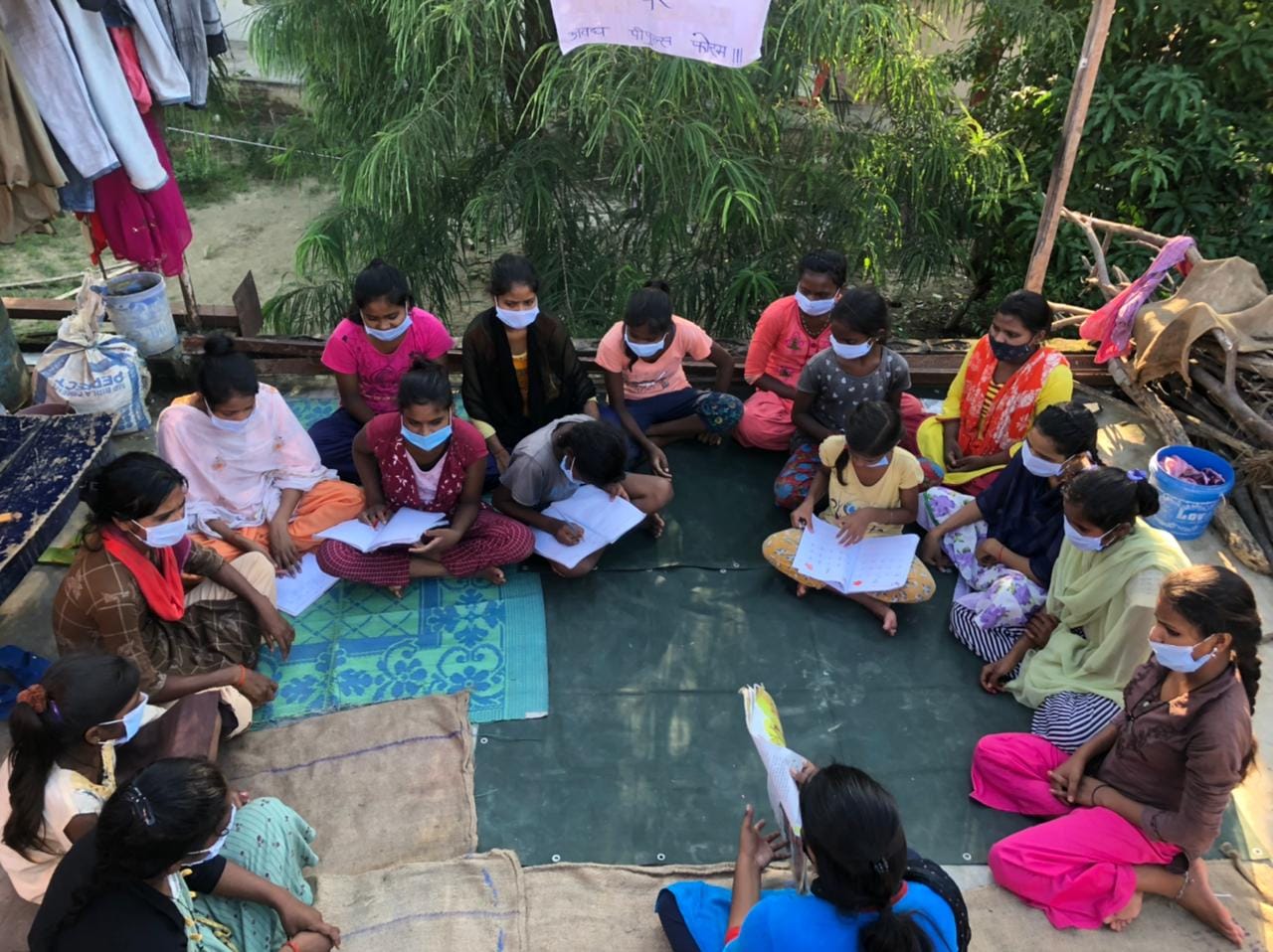 The study centre at Murawan Tola | Jyoti Yadav | ThePrint