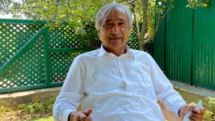 CPI(M) leader & Gupkar Alliance spokesperson, Mohammad Yousuf Tarigami | Ananya Bharadwaj/ThePrint