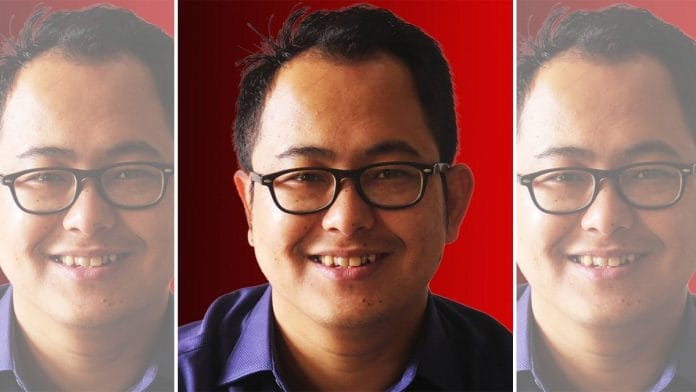 A file photo of Manipur political activist Leichombam Erendro. | Photo: Facebook/Leichombam Erendro