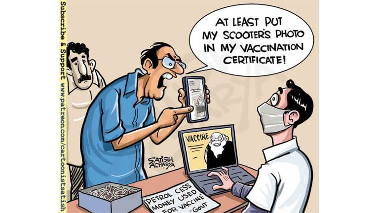 ‘Scooter’ on vaccine certificates, and ‘all eyes’ on Supreme Court