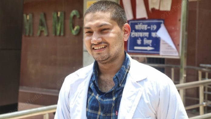 Suman Suresh Kargil Chhetri, a medical student in Delhi, lost his father in the Kargil Battle months before his birth | Manisha Mondal | ThePrint