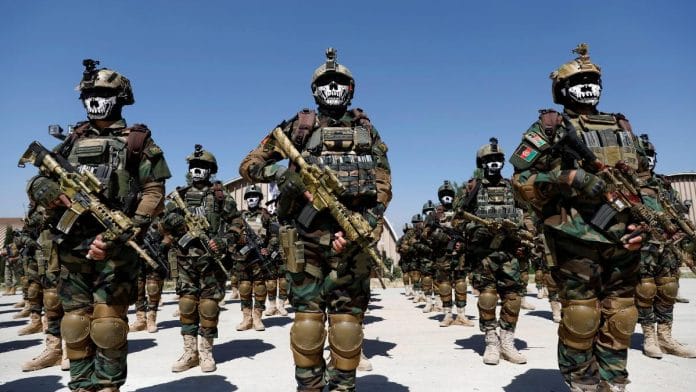 Representational image of Afghan special forces | Reuters via ANI