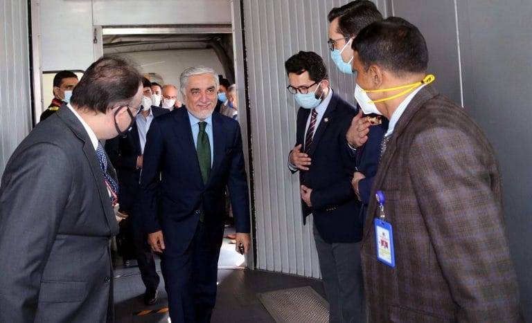 Afghan leader Abdullah Abdullah 