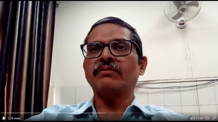 File photo of former UP-cadre IPS officer Amitabh Thakur | Twitter | @Amitabhthakur