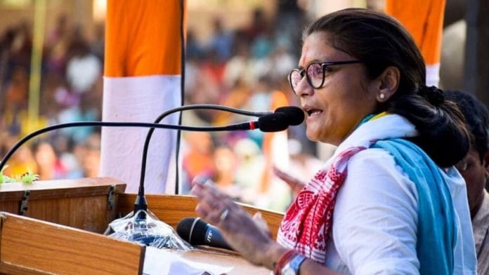 File photo of Sushmita Dev | Twitter/@sushmitadevinc