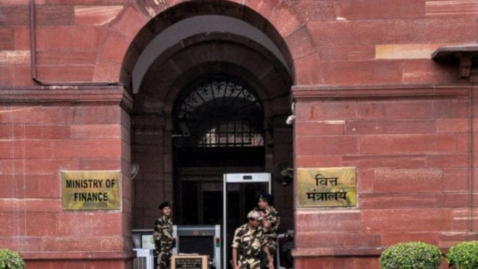 The Finance Ministry at North Block in New Delhi | ANI Photo