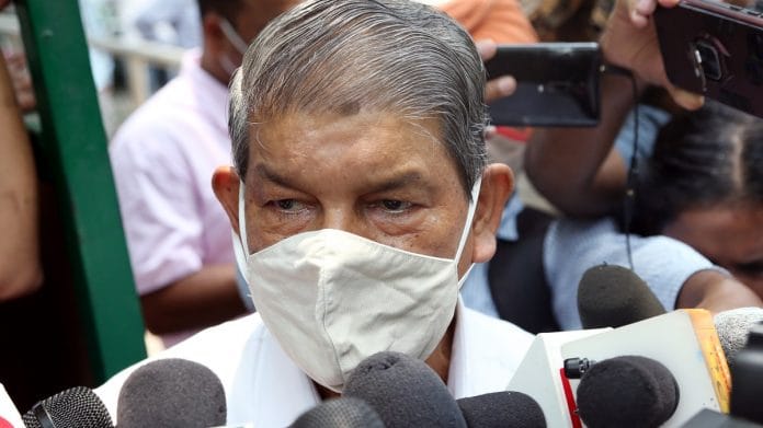 File photo of Congress leader Harish Rawat | ANI photo