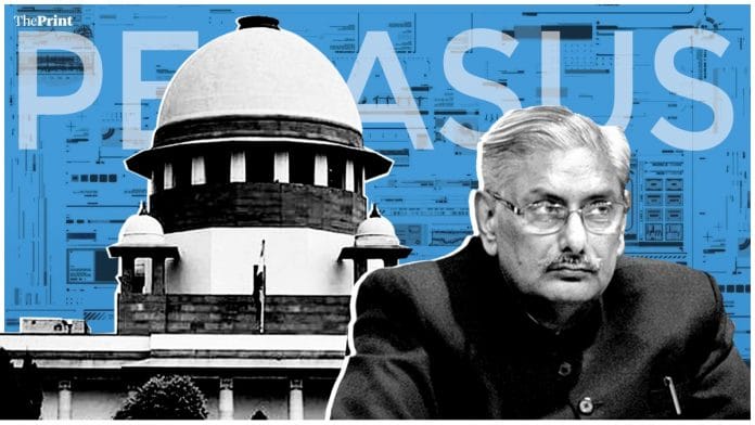 Retired Supreme Court justice Arun Mishra | Graphic by Ramandeep Kaur