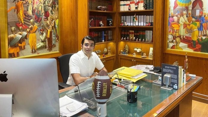 Congress spokesperson Jaiveer Shergill | Twitter/@JaiveerShergill