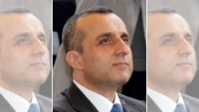 Amrullah Saleh, 49, former Afghanistan Vice-President, has proclaimed himself President | Twitter | @AmrullahSaleh2