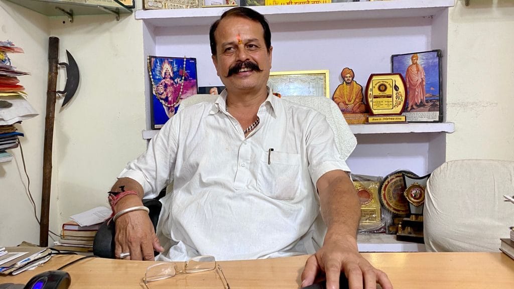 Sharma, of the Rajasthan Dharohar Bachao Samiti | Photo: Nirmal Poddar/ThePrint