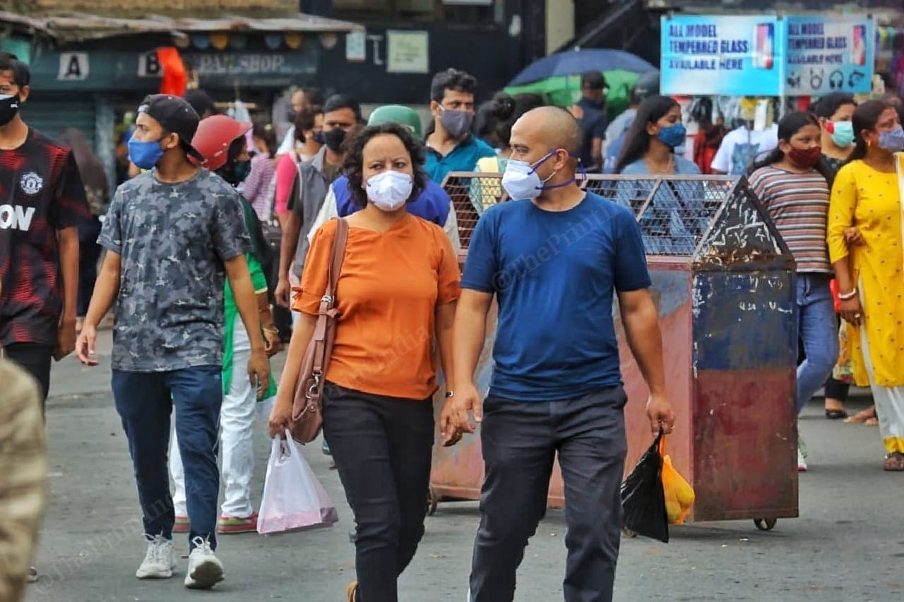 Police bazaar in Shillong where a bomb blast was purportedly planned by the HNLC | Photo: Praveen Jain | ThePrint
