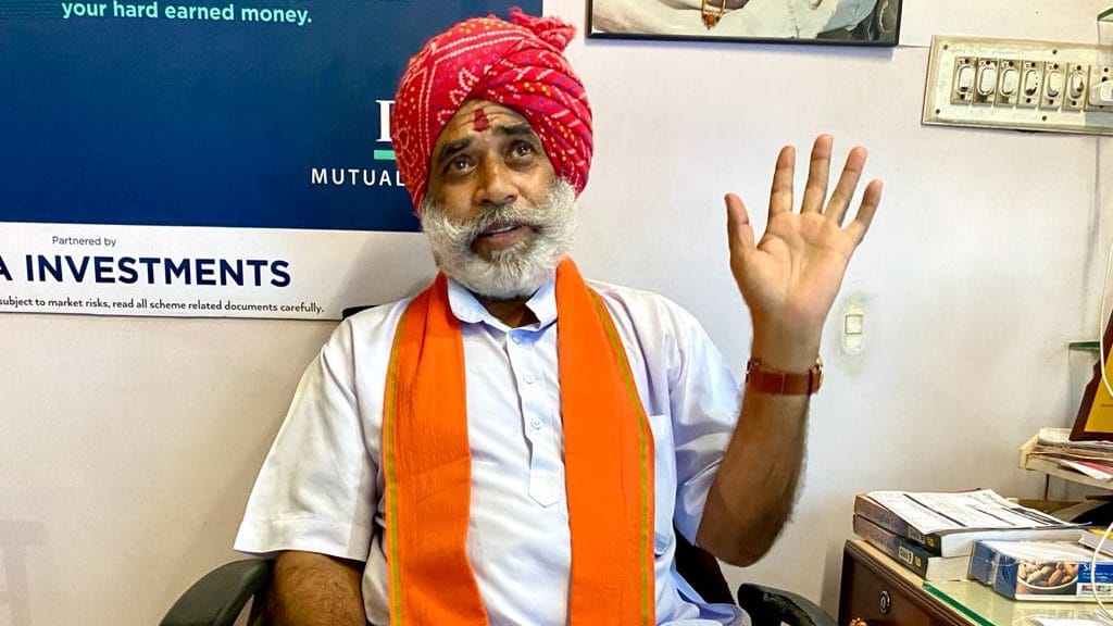 BJP MLA of Udaipur Rural, Phool Singh Meena | Photo: Nirmal Poddar/ThePrint