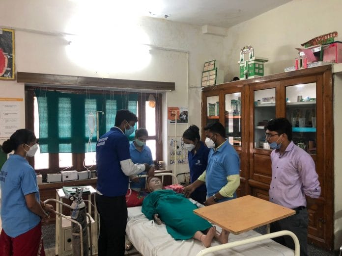 Students attend the Covid Warrior crash course | Jyoti Yadav | ThePrint