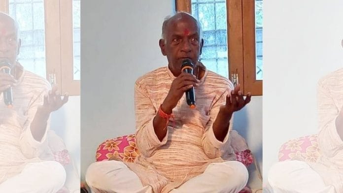 File photo of K.N. Govindacharya | Facebook | kngovindacharyaofficial