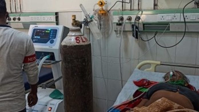 Representational image. | A file photo of the District Hospital in Sultanpur. | Photo: Indrajeet/ ThePrint