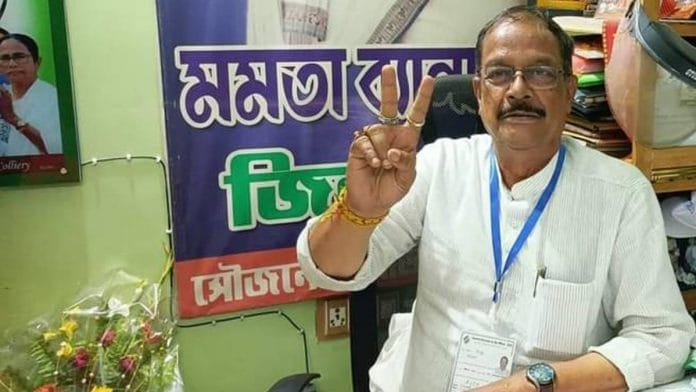 File photo of West Bengal Law Minister Moloy Ghatak | Twitter |@GhatakMoloy