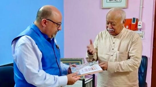US acting ambassador Atul Keshap meets RSS chief Mohan Bhagwat,