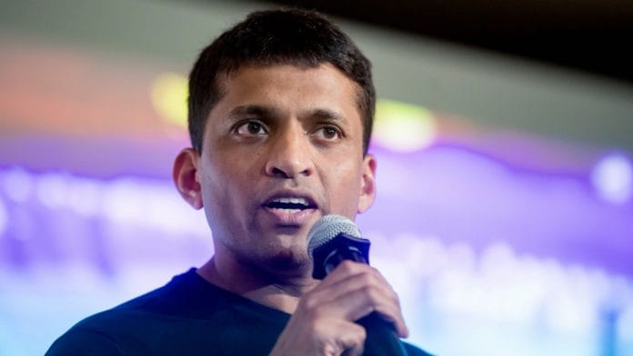 Byju Raveendran, founder and chief executive officer of Think and Learn Pvt., speaks during the Credit Suisse Asian Investment Conference in Hong Kong, China| Bloomberg