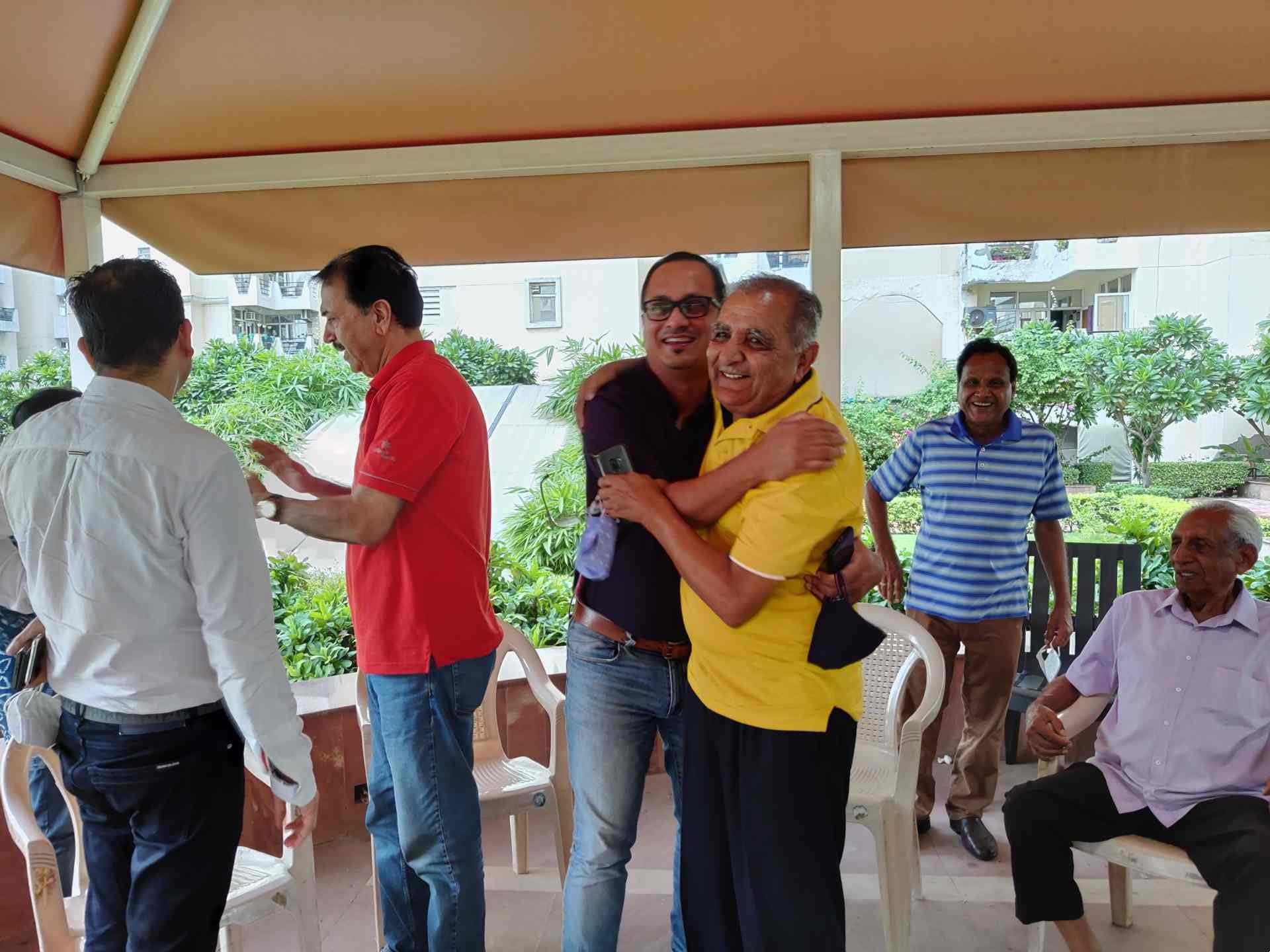 Members of the Emerald Court RWA celebrate the Supreme Court order Tuesday | Tanushree Pandey | ThePrint