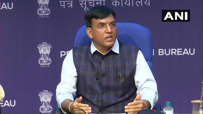 Union Health Minister Mansukh Mandaviya (file photo) | Twitter/@ANI
