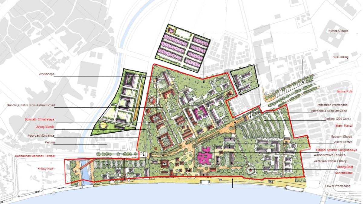 The proposed masterplan of the project | Courtesy: HCP Design Planning and Management Pvt. Ltd