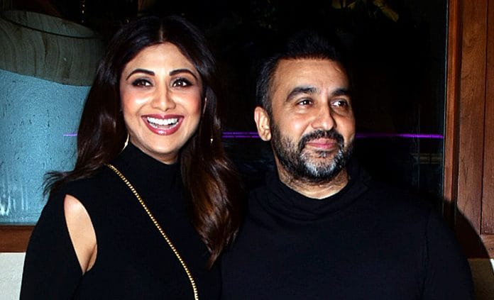 File photo of Bollywood actress Shilpa Shetty and her husband Raj Kundra