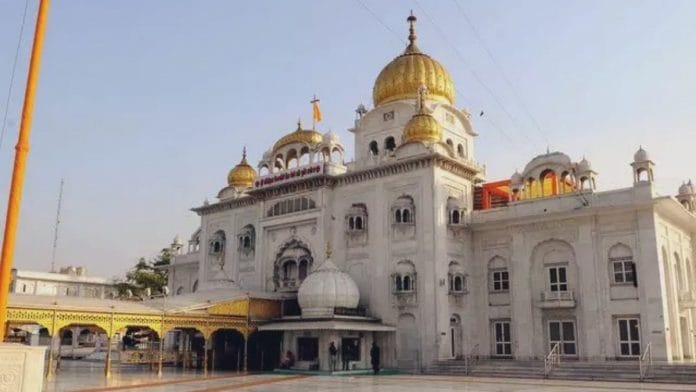 File photo of Gurudwara Bangla Sahib in Delhi | Twitter/@ArvinderSoin