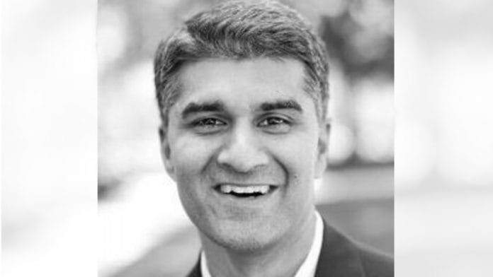 File photo of Ashish Vazirani | Twitter /@ashvazirani