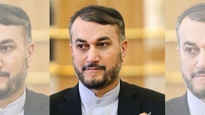 Iran's Foreign Minister Hossein Amirabdollahian | Photo: Twitter | @Amirabdolahian