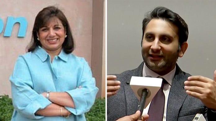 File photos of Biocon founder Kiran Mazumdar-Shaw and SII Chief Executive Adar Poonawalla. | Photo: ANI
