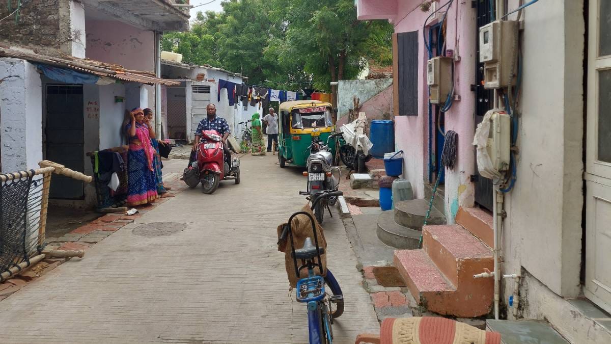 Thakor Vas, near the ashram where descendants of many of those brought to the ashram by Gandhi live | Unnati Sharma | ThePrint