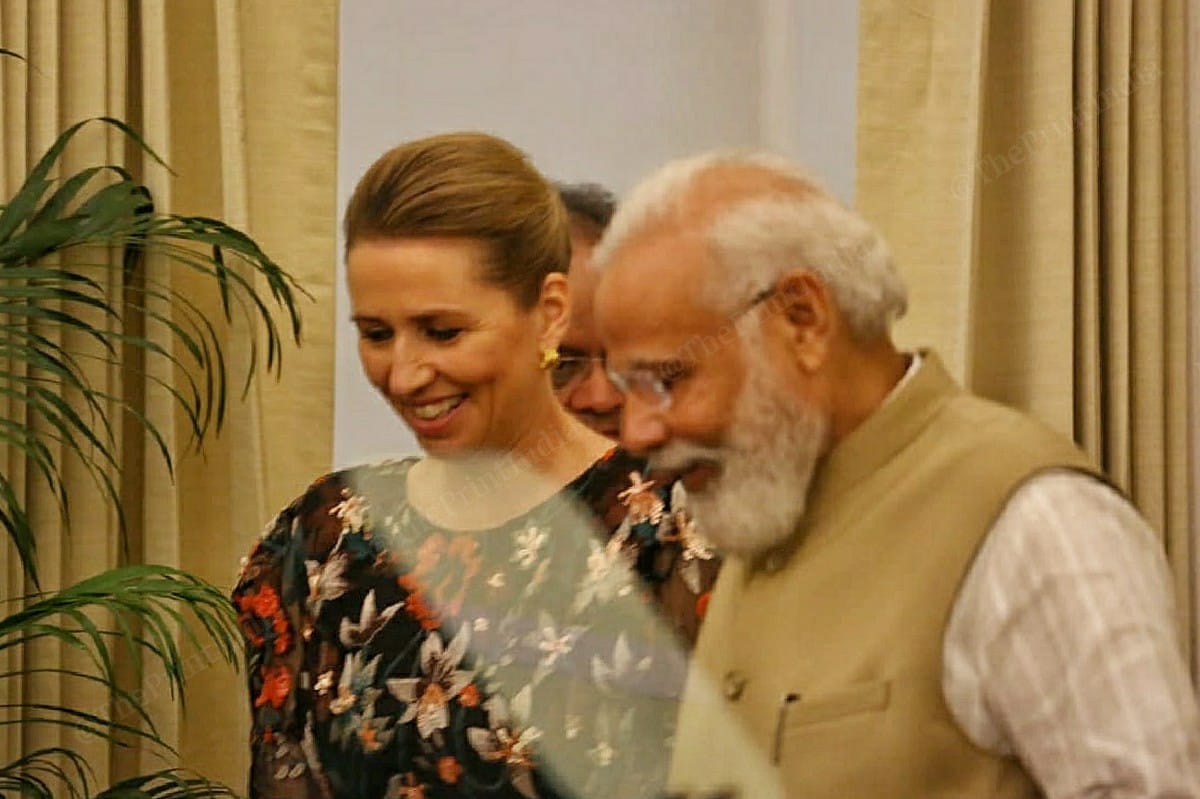 In her address to media, Fredericksen said that India is a close partner to Denmark | Photo: Praveen Jain | ThePrint