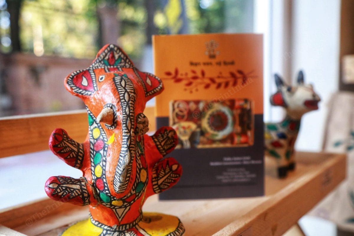 Statue of lord Ganesha at Biharika | Photo: Manisha Mondal | ThePrint