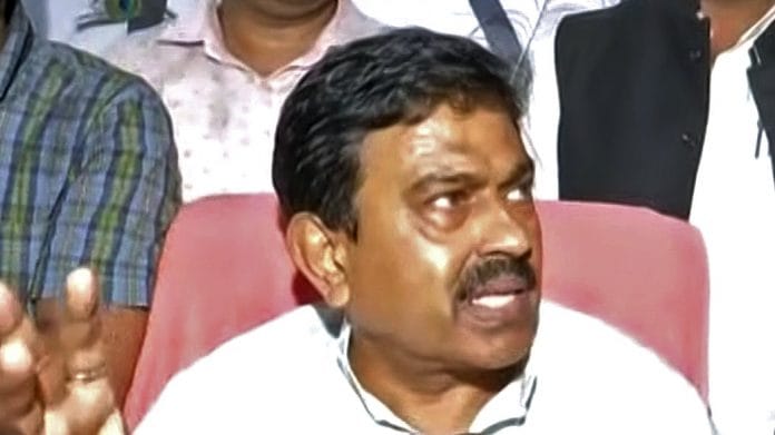 Minister of State for Home Affairs Ajay Mishra Teni in Lakhimpur, on 5 October 2021 | ANI Photo