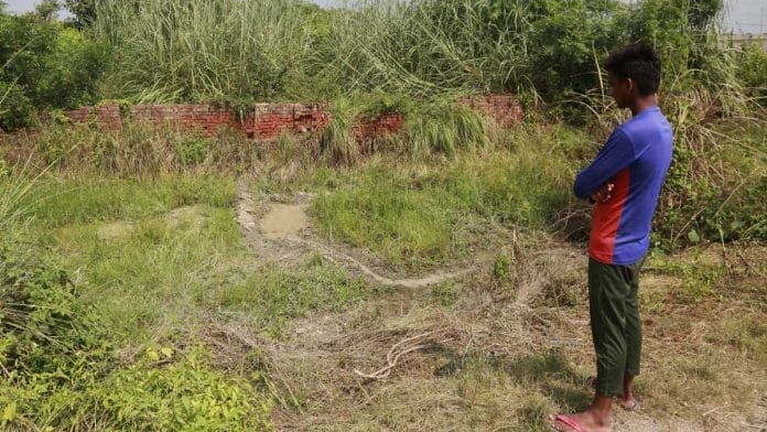 The spot where the 16-year-old Dalit girl's body was found near Bulandshahr | Manisha Mondal | ThePrint