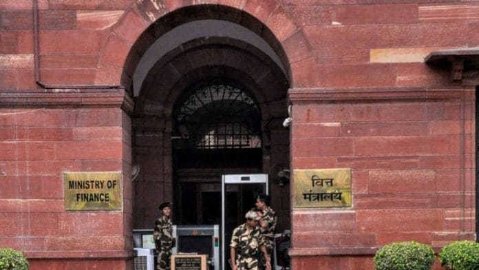 The Finance Ministry at North Block in New Delhi | ANI Photo