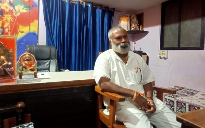 Ramakant Konduskar, founder of the Sri Ram Sene Hindustan | Photo: Anusha Ravi Sood/ThePrint