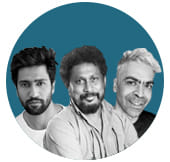 Vicky Kaushal, Shoojit Sircar & Ronnie Lahiri