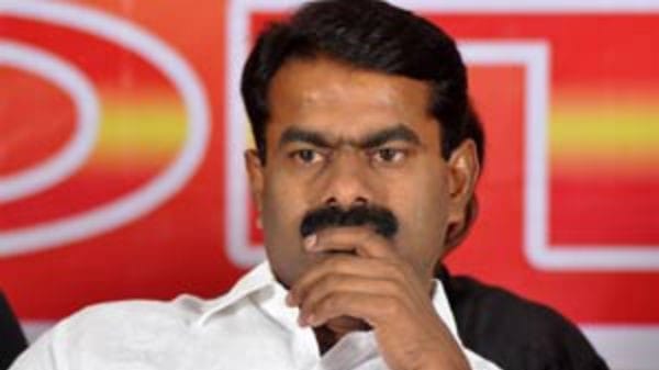 Senthamizhan_Seeman Tamil Nadu politician Senthamizhan Seeman