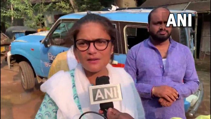 TMC MP Sushmita Dev after her convoy was attacked in Tripura | ANI
