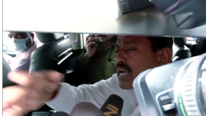 Union MoS for Home Ajay Mishra speaks to media about his son being summoned to court on in Lucknow on 9 October 2021 |ANI