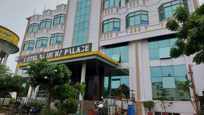 The Krishna Palace Hotel in Gorakhpur | Unnati Sharma/ThePrint