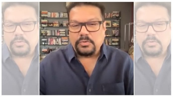 Journalist-author Vir Sanghvi at the virtual Off The Cuff Thursday | ThePrint