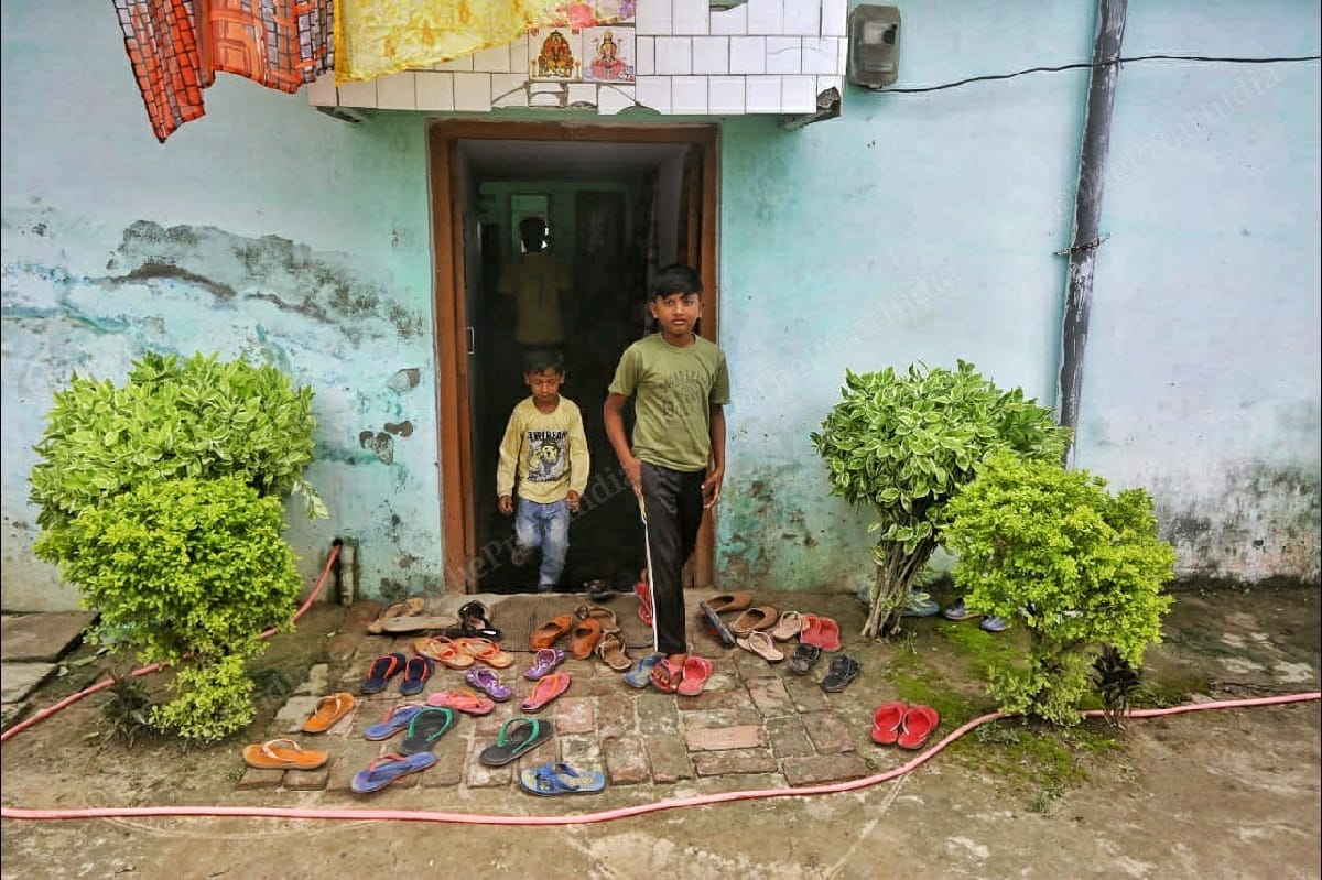 Outside the Kashyap home in Nighasen | Praveen Jain | ThePrint
