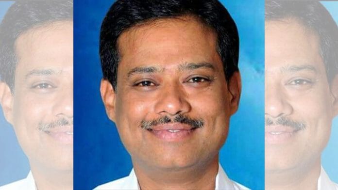 A file photo of BJP Raichur MLA Shivraj Patil. | Photo: Facebook