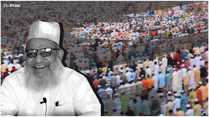 Muslim cleric Maulana Kaleem Siddiqui has been arrested in the alleged illegal conversion racket. | Illustration: Prajna Ghosh/ThePrint